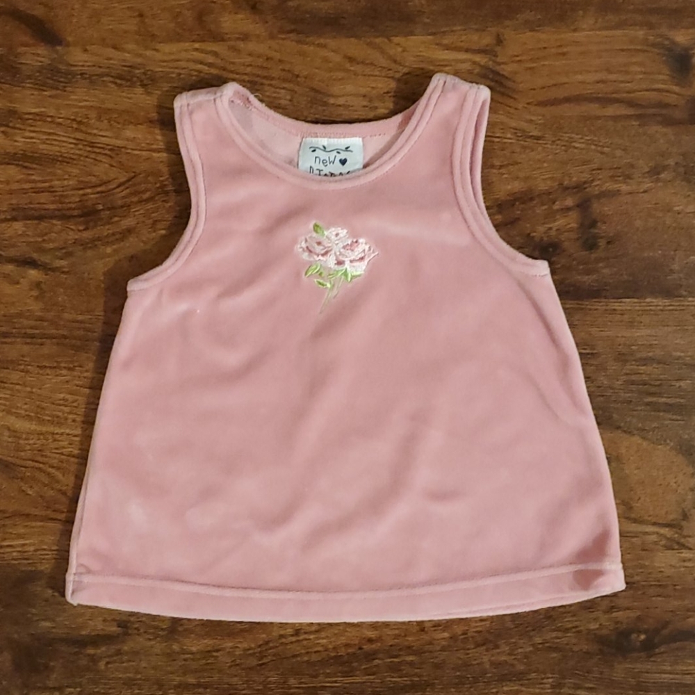 Velour Sleeveless Dress